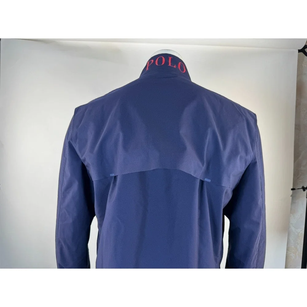 Polo‎ Golf Ralph Lauren Windbreaker Mens L EUC Full Zip Performance Shell Jacket